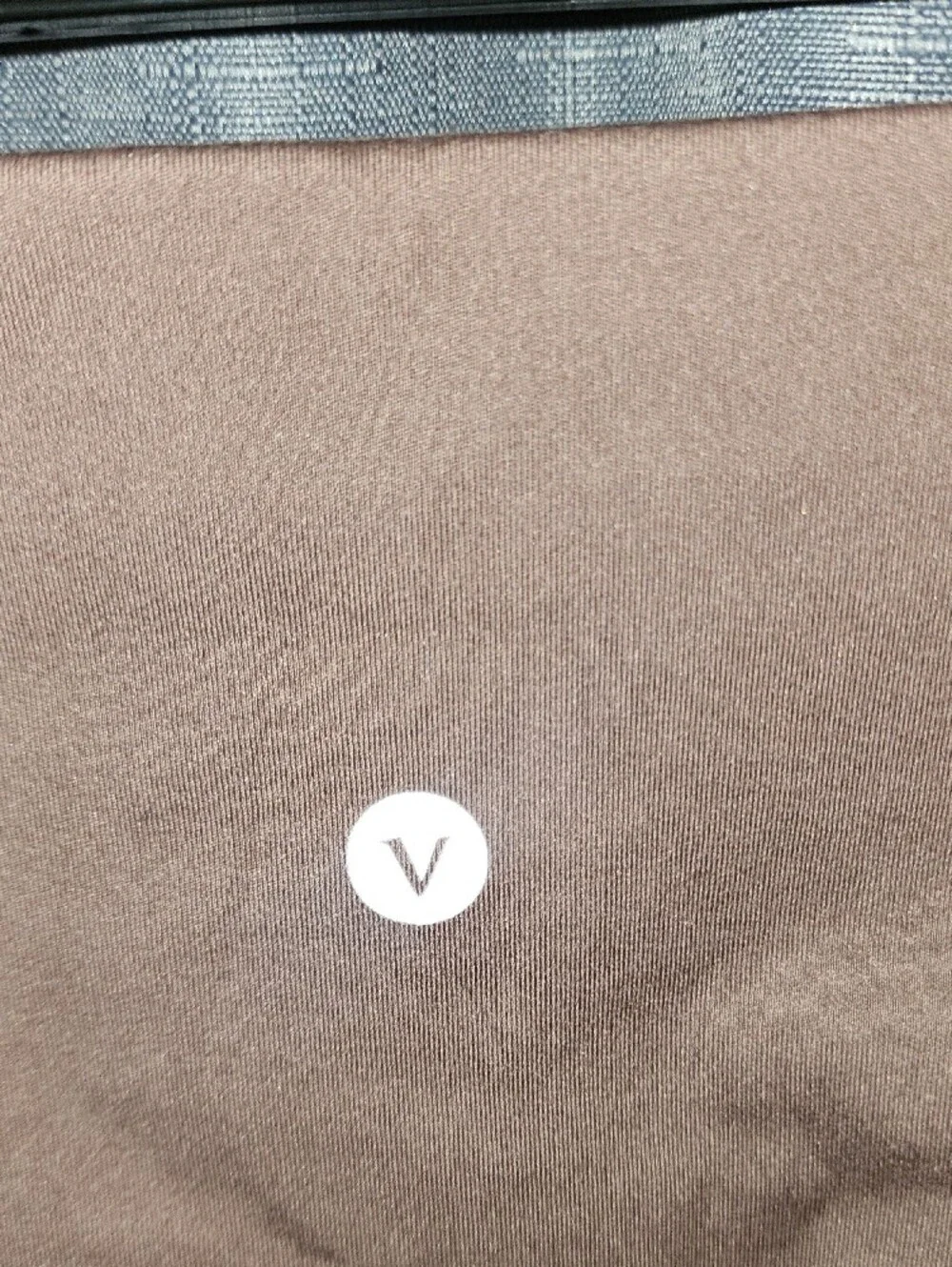 Velocity Mauve-Taupe High-Rise Bike Shorts with Side Pockets - Picture 5 of 5